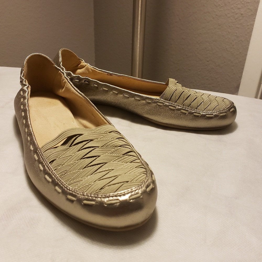 Stuart Weitzman loafers.
